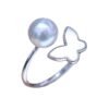 freshwatwer Pearl with butterfly women’s Ring