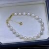 Fashion Natural Japanese Akoya 18K Gold Bracelet 5.5-6mm