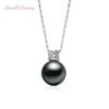 erya Tahitian Black Pearl Necklaces for Women