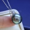 erya Tahitian Black Pearl Necklaces for Women