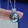 erya Tahitian Black Pearl Necklaces for Women
