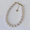 Fashion Natural Japanese Akoya 18K Gold Bracelet 5.5-6mm