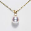 7-8mm Seasalt  Pearl Necklace Pendant for Women