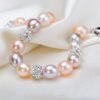 Fashion 7-8mm Freshwater Pearl Bracelet for Girl
