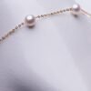 18K gold  4-5mm Seasalt Starry Pearl Tin Cup Bracelet for Girl