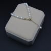 S925 Bracelet for Women Pearl Chain Bracelets Adjustable Beaded Bangle