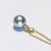 7-8mm Seasalt  Pearl Necklace Pendant for Women