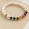 Tourmaline Artists Pearl Bracelet