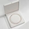 6-7mm Classic White Round Freshwater Pearl Necklace Pendant