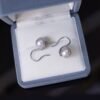 5A Grade Freshwater Pearl Earrings for Women Bridal Jewelry