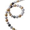 Tri-Color South Sea 9-11 mm Pearl Necklace For Women
