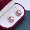 Minimalist Classic 11–12mm Freshwater Pearl Edison Stud Earrings