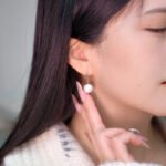 10-11mm Freshwater Pearl Stud Earrings - image 3