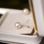 10-11mm Freshwater Pearl Stud Earrings - image 4